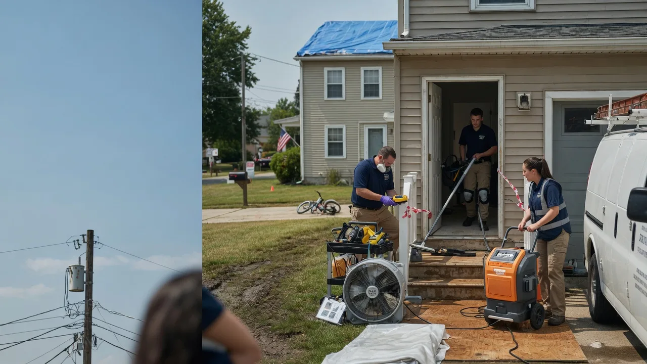 Water Damage Repair in Willow Wood, OH near me